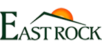 East Rock logo for floor mount freestall system