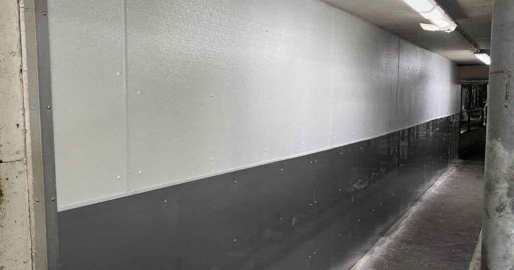 Wierenga Dairy cattle walkway whiteboard.